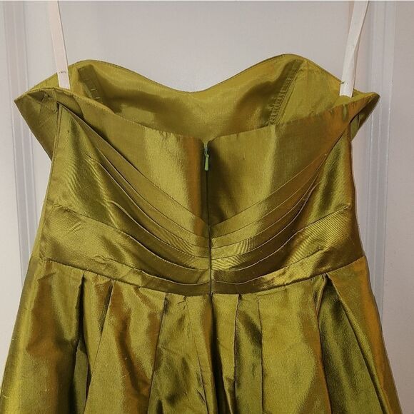 Alfred Angelo Silk Strapless Cocktail Dress - Picture 10 of 12